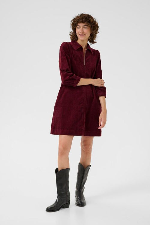 Part Two Eyvor Dress - Tawny Port