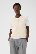 In Wear Pimira Knit Vest - Eggnog