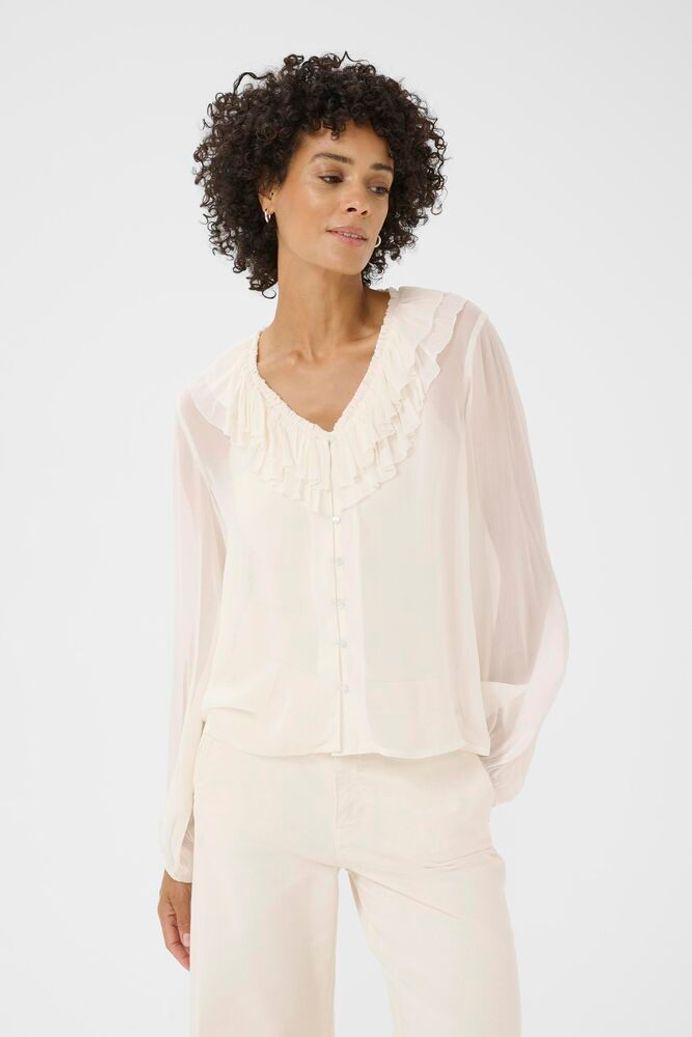 Part Two Sanaz Blouse - White