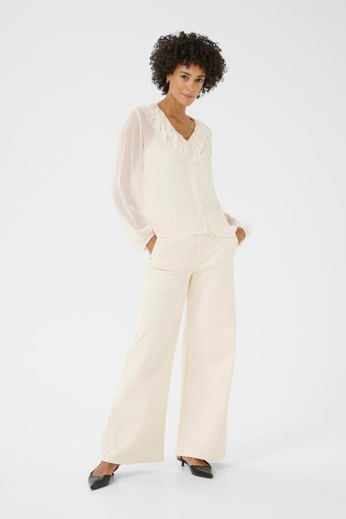 Part Two Sanaz Blouse - White