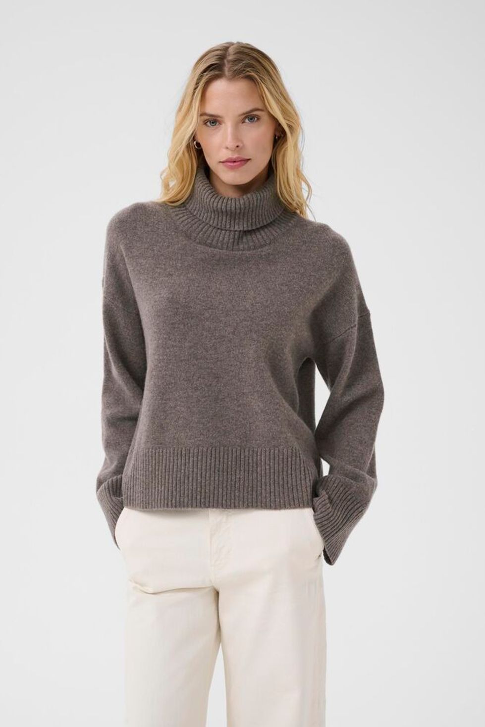 Part Two Corina Wool Roll Neck
