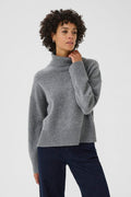 Part Two Corina Wool Roll Neck - Grey