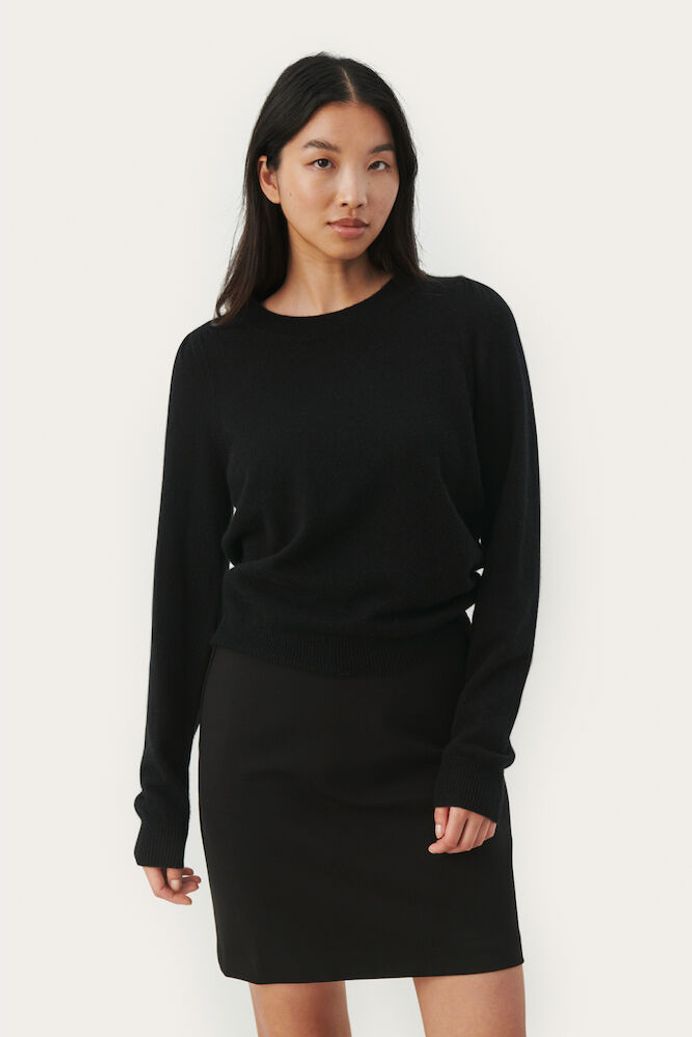 Part Two Evina Cashmere Jumper - Black