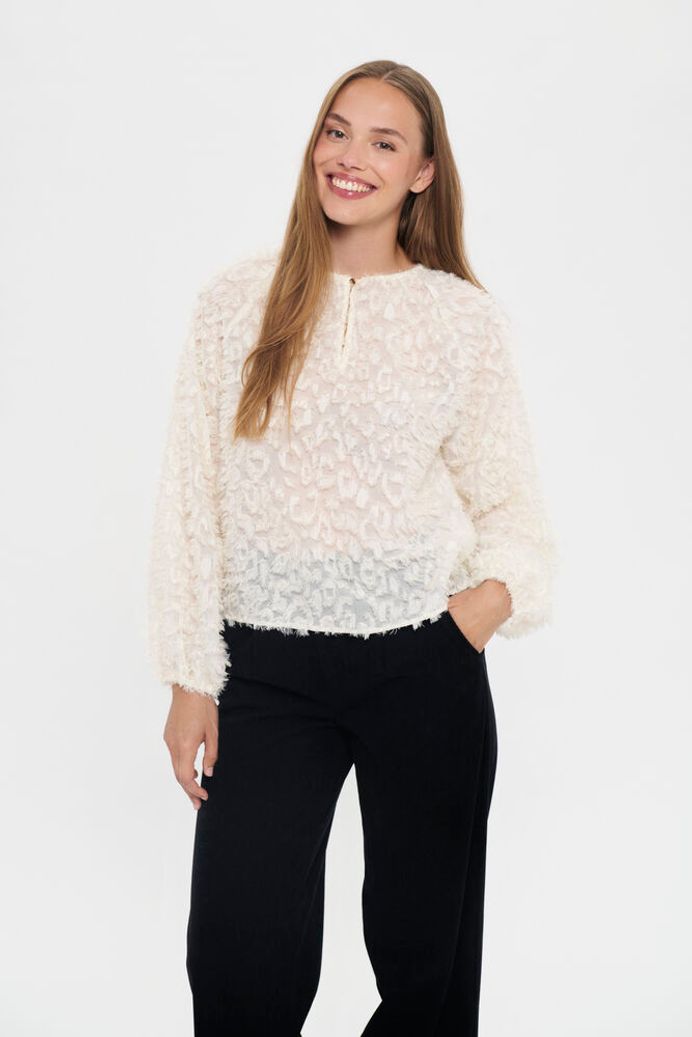 Saint Tropez Nilsine Blouse - Cream