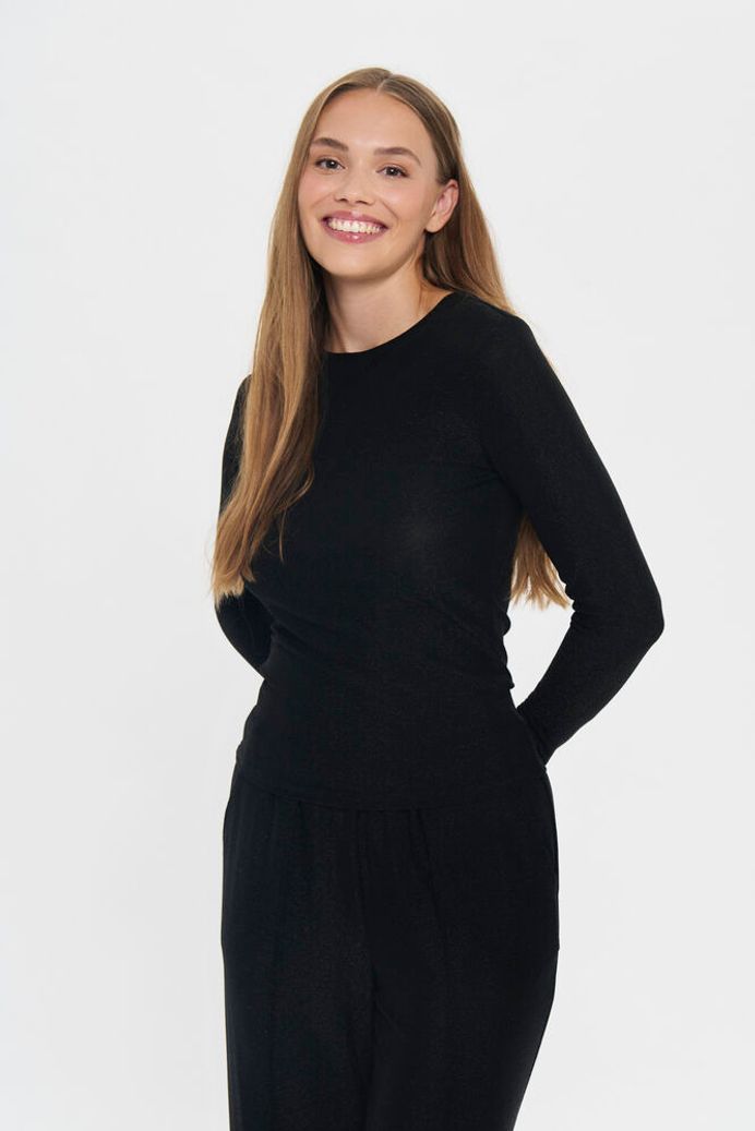 Saint Tropez Noria Tee - Black