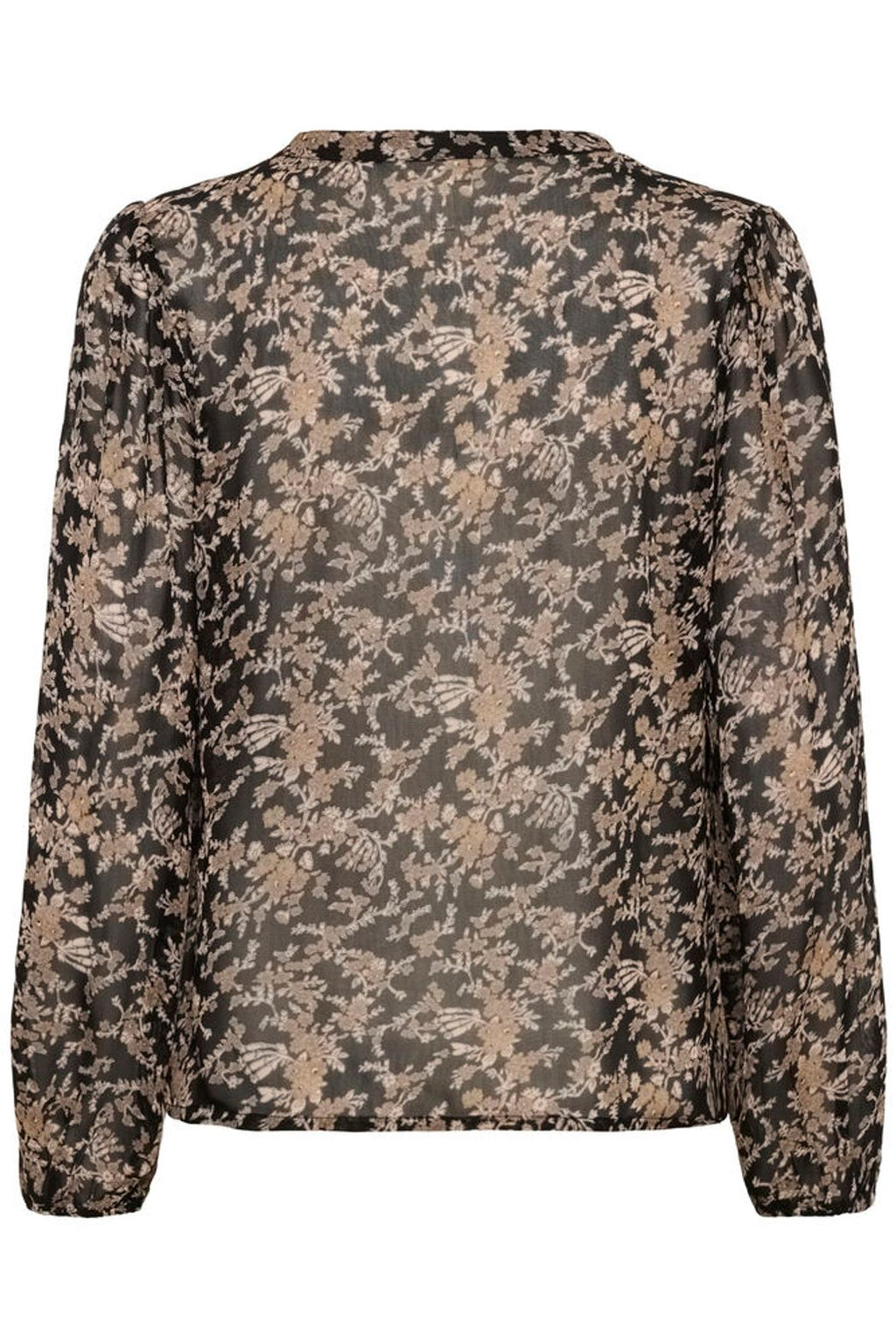 Part Two Sandi Blouse - Black Flower