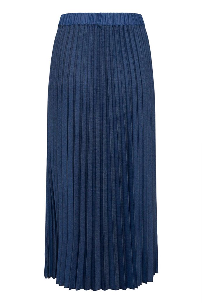 In Wear Cherrie Pleat Skirt - Denim