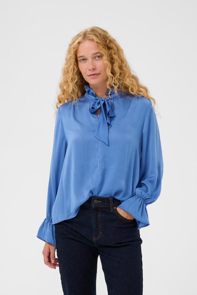 In Wear Gracie Blouse - Blue