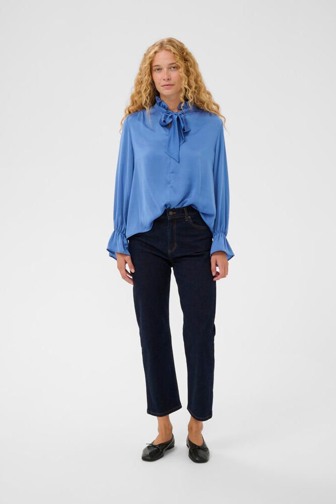 In Wear Gracie Blouse - Blue