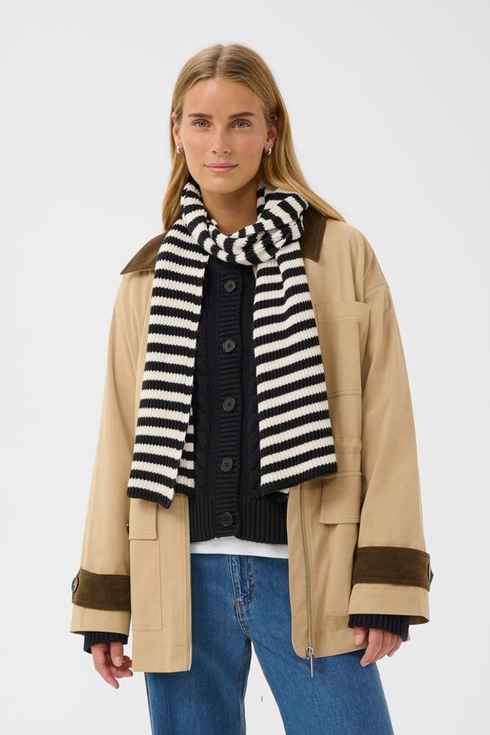 Part Two Marisa Striped Scarf