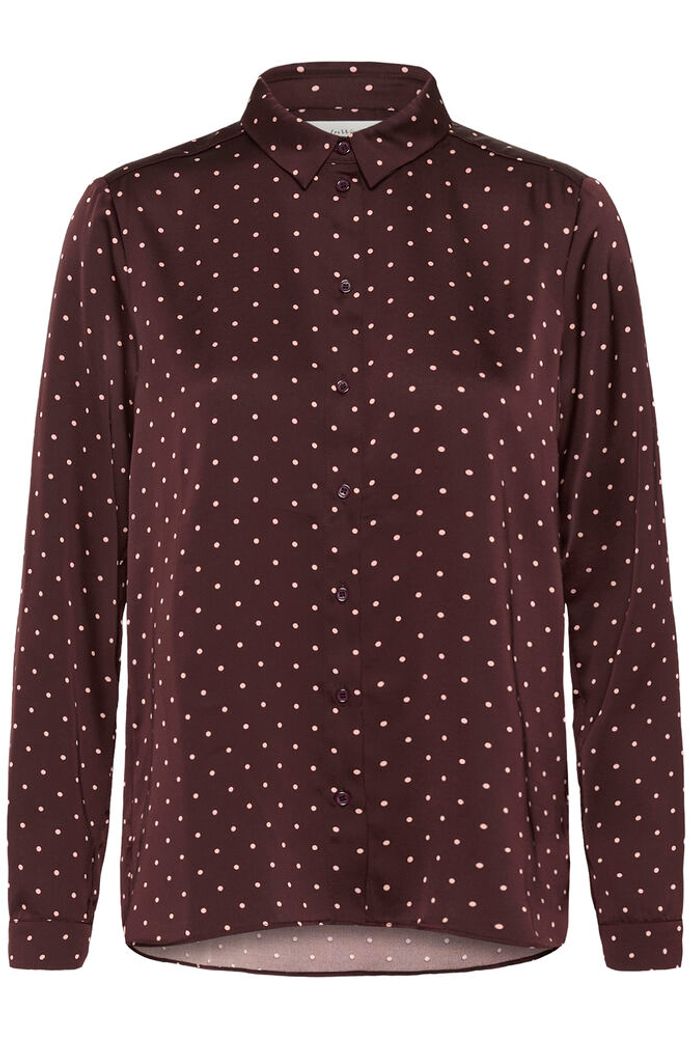 In Wear Zania Polka Dot Shirt