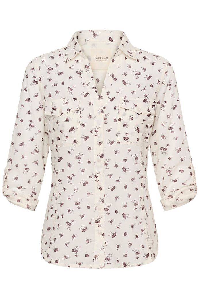 Part Two Cortnio Fitted Shirt - White