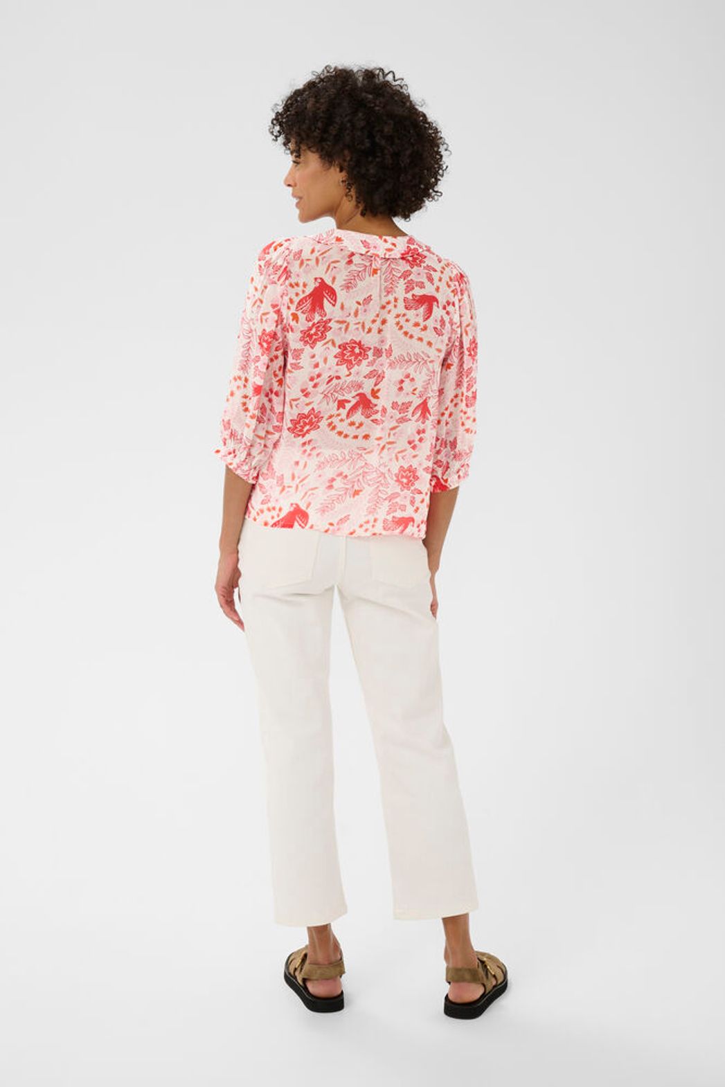 Part Two Alvia Blouse - Poppy Red