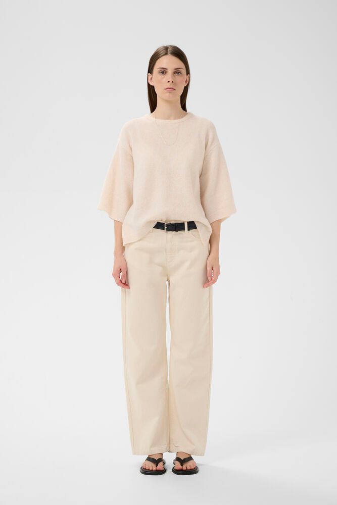 In Wear Guni Knit Tee - Whisper White