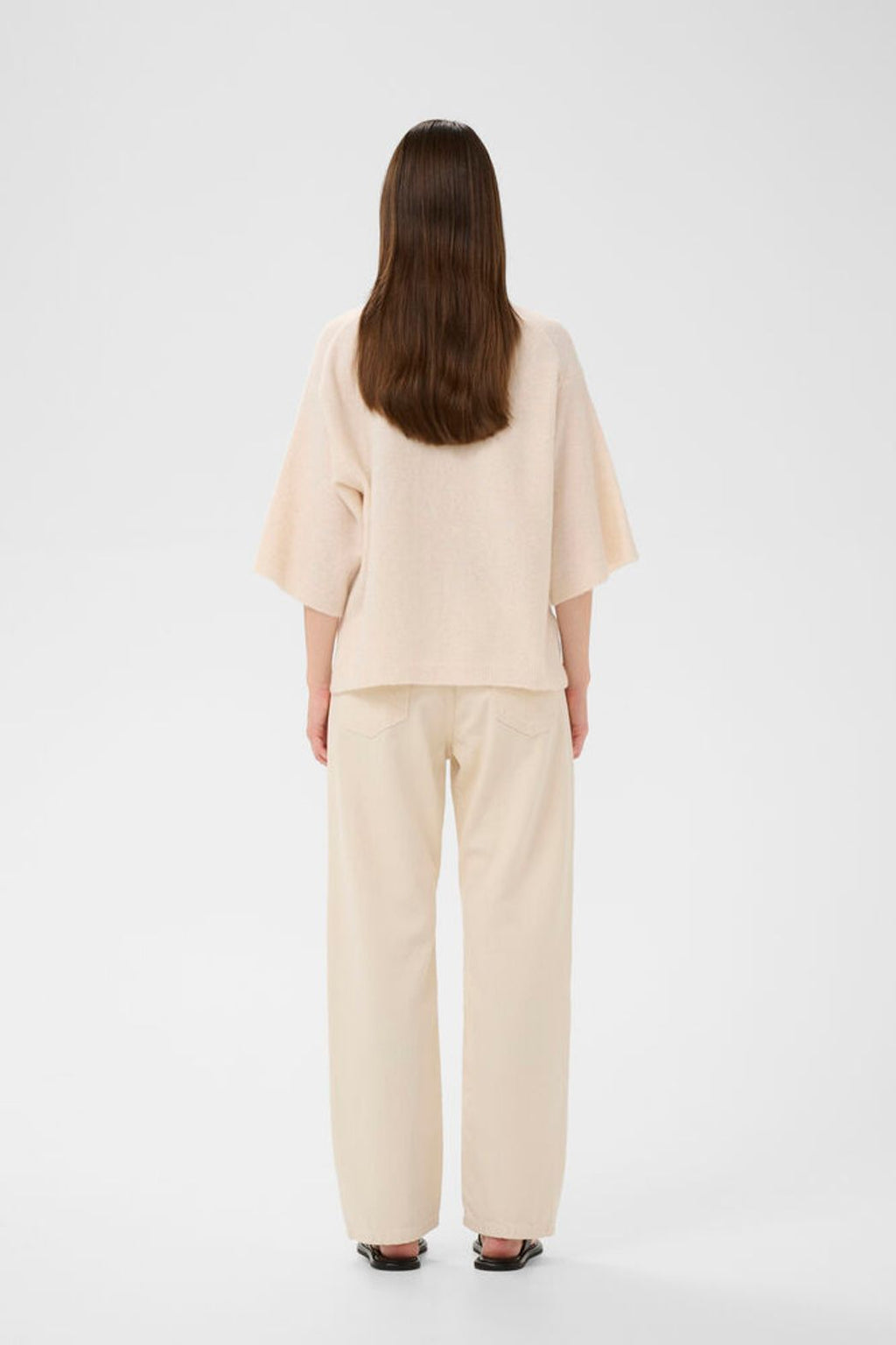 In Wear Guni Knit Tee - Whisper White