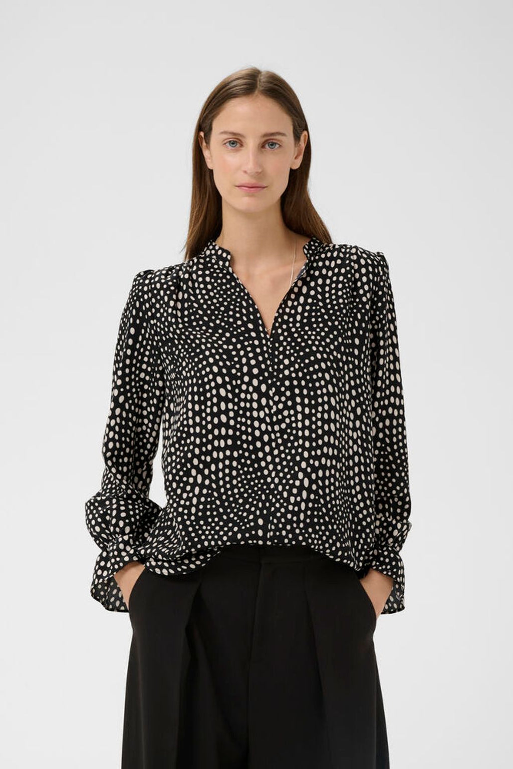 In Wear Liberty Blouse - Black