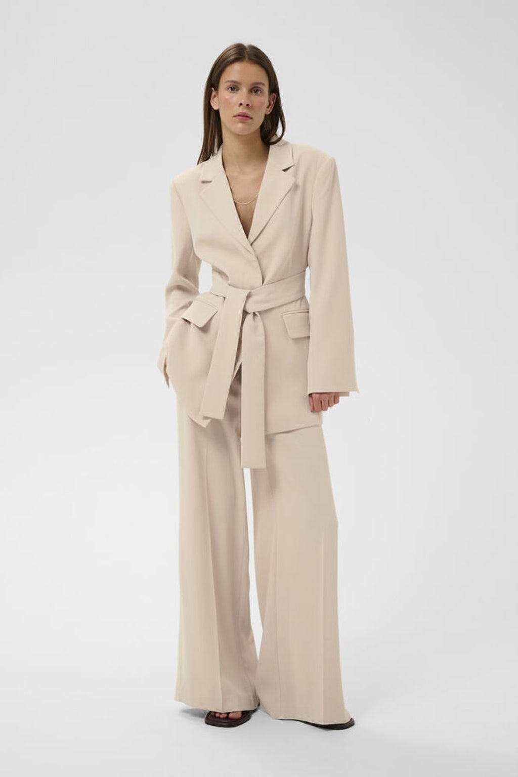 In Wear Briez Slit Pant - Haze