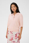 Part Two Anetti Polo Knit - Pink
