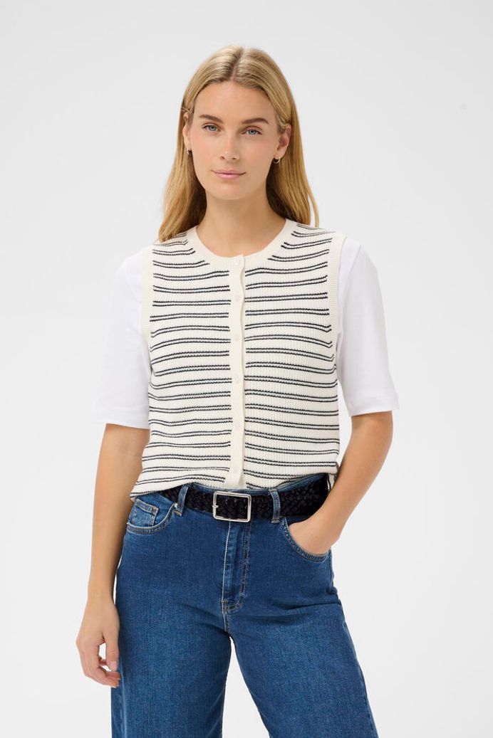 Part Two Anstina Braided Belt - Black