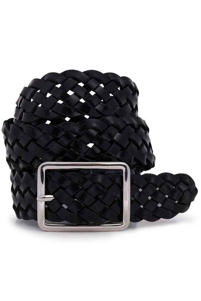 Part Two Anstina Braided Belt - Black