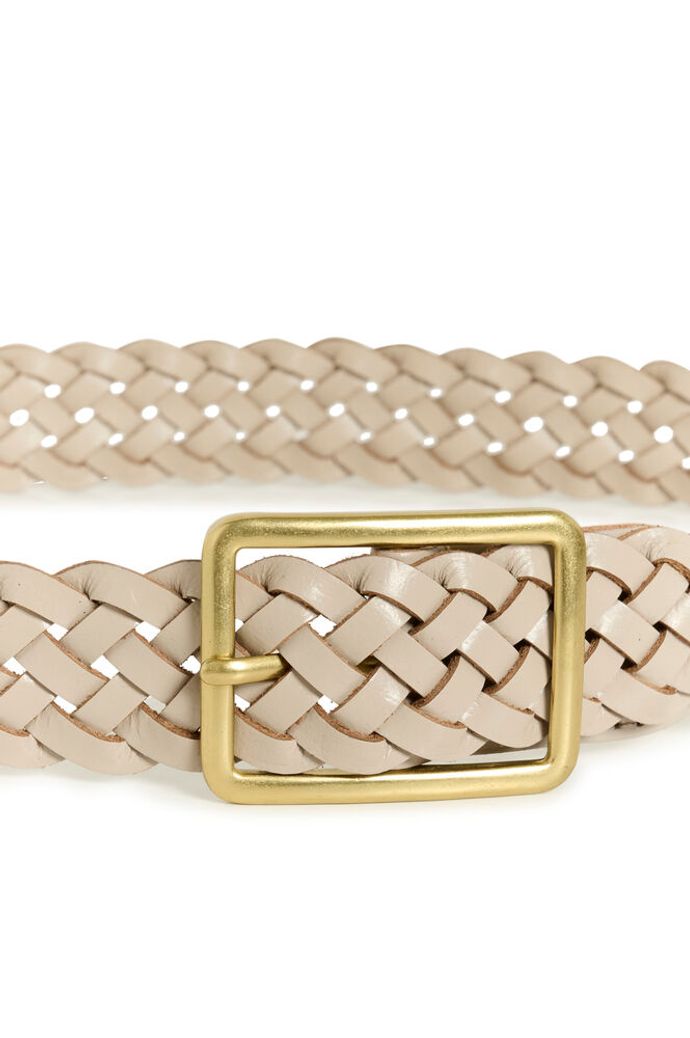 Part Two Anstina Braided Belt - Beige