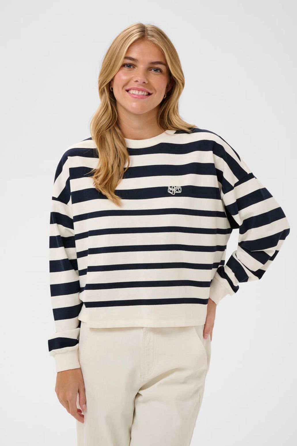 Saint Tropez Philene Sweatshirt - Navy