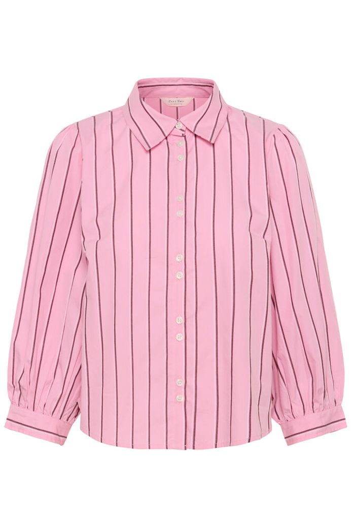 Part Two Anais Stripe Shirt - Pink