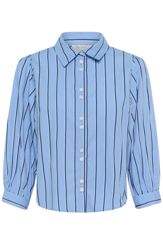 Part Two Anais Stripe Shirt - Blue