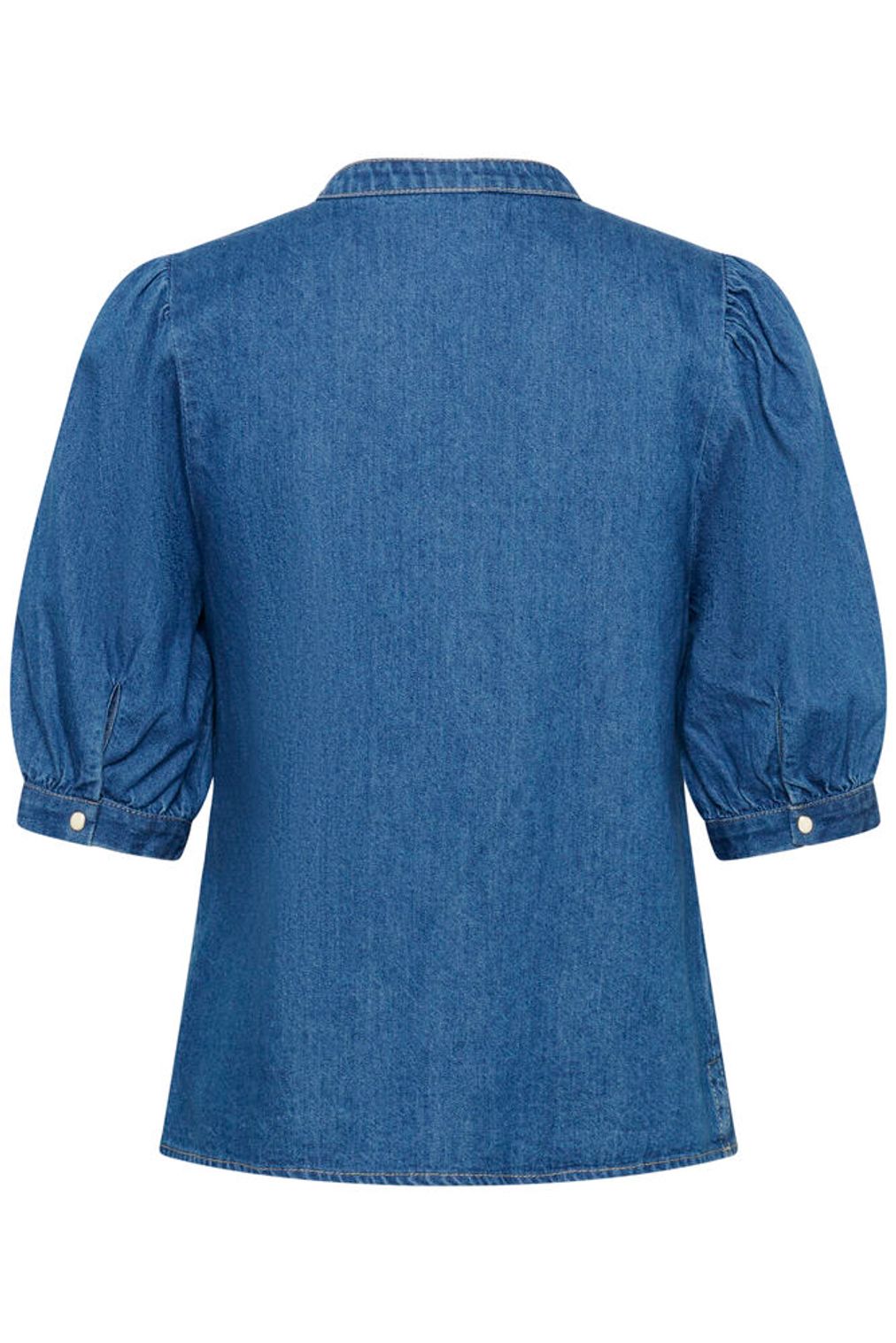 Part Two Alesia Denim Blouse