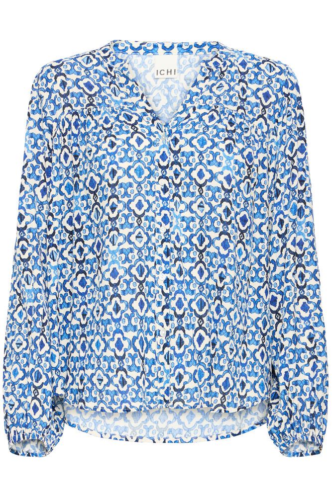 Ichi Marrakech Blouse - Tile Print