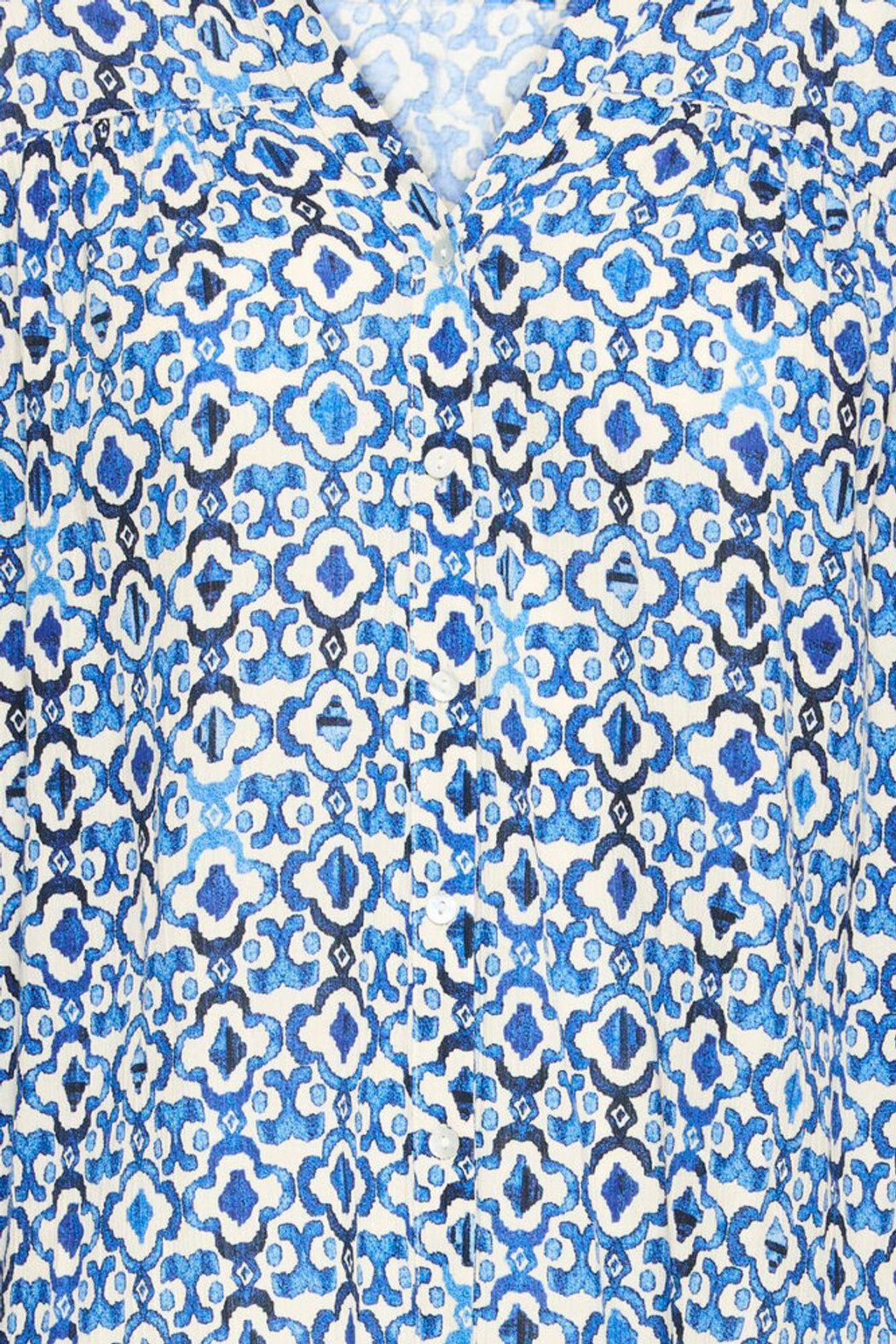 Ichi Marrakech Blouse - Tile Print