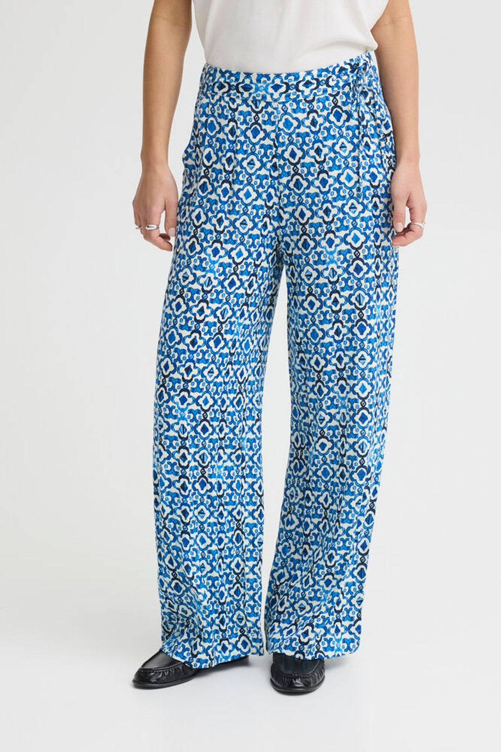 Ichi Marrakech Pant - Tile Print