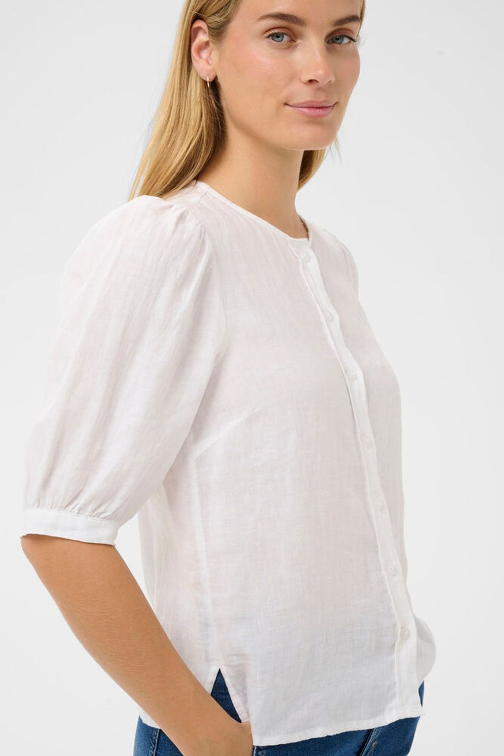 Part Two Azra Linen Shirt - White