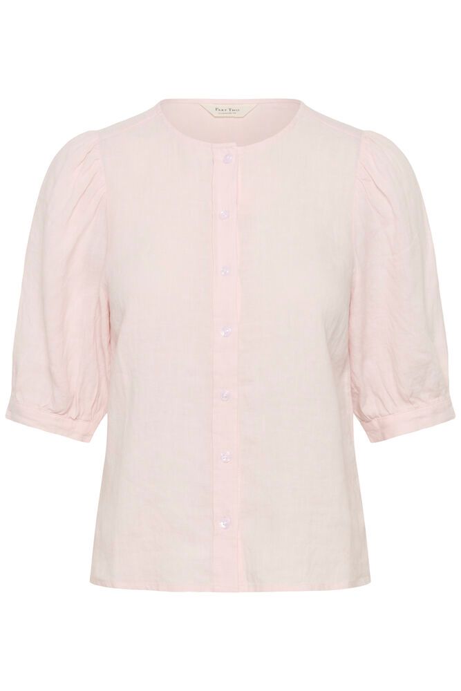 Part Two Azra Linen Shirt - Pink