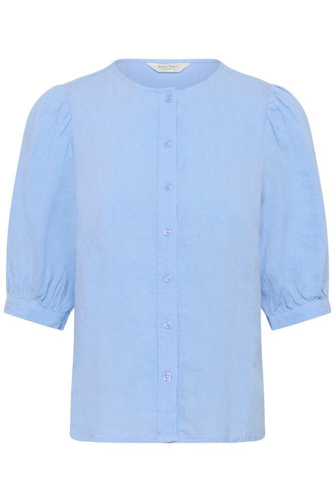 Part Two Azra Linen Shirt - Blue