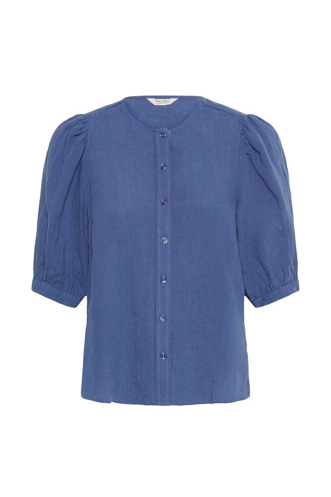 Part Two Azra Linen Shirt - Denim
