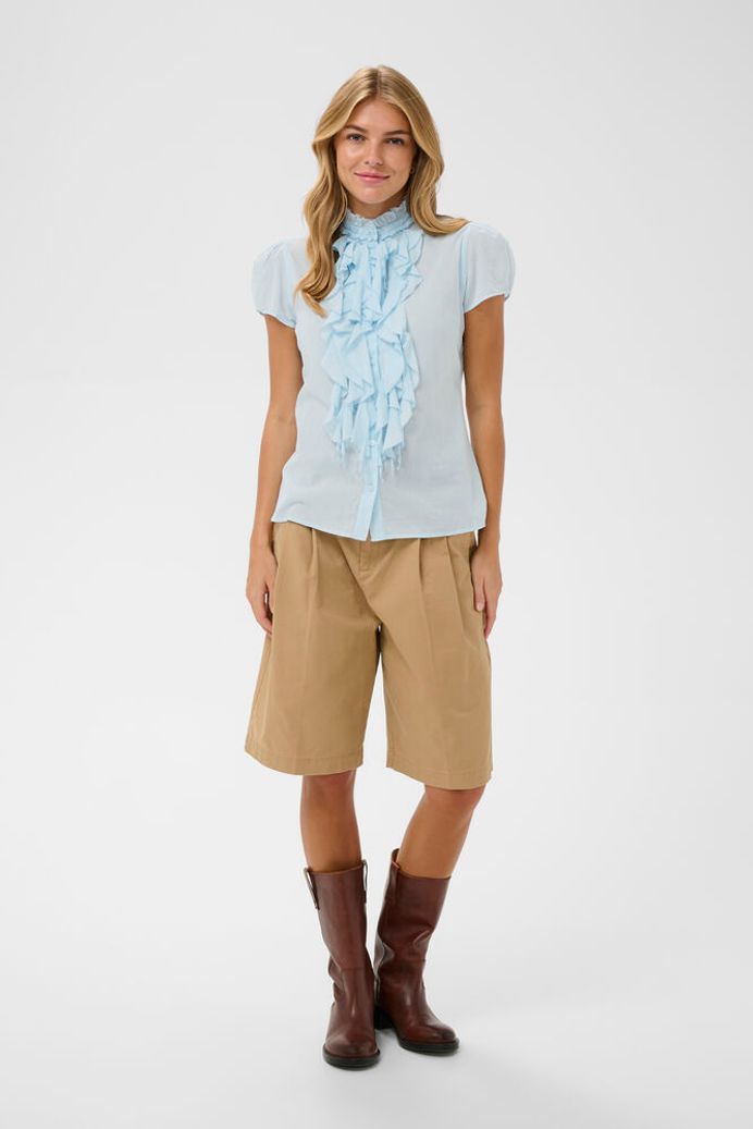 Saint Tropez Tilli Blouse - Sky