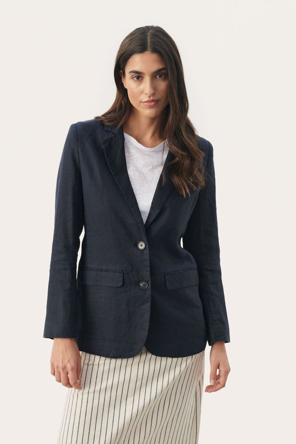 Part Two Nyan Linen Blazer