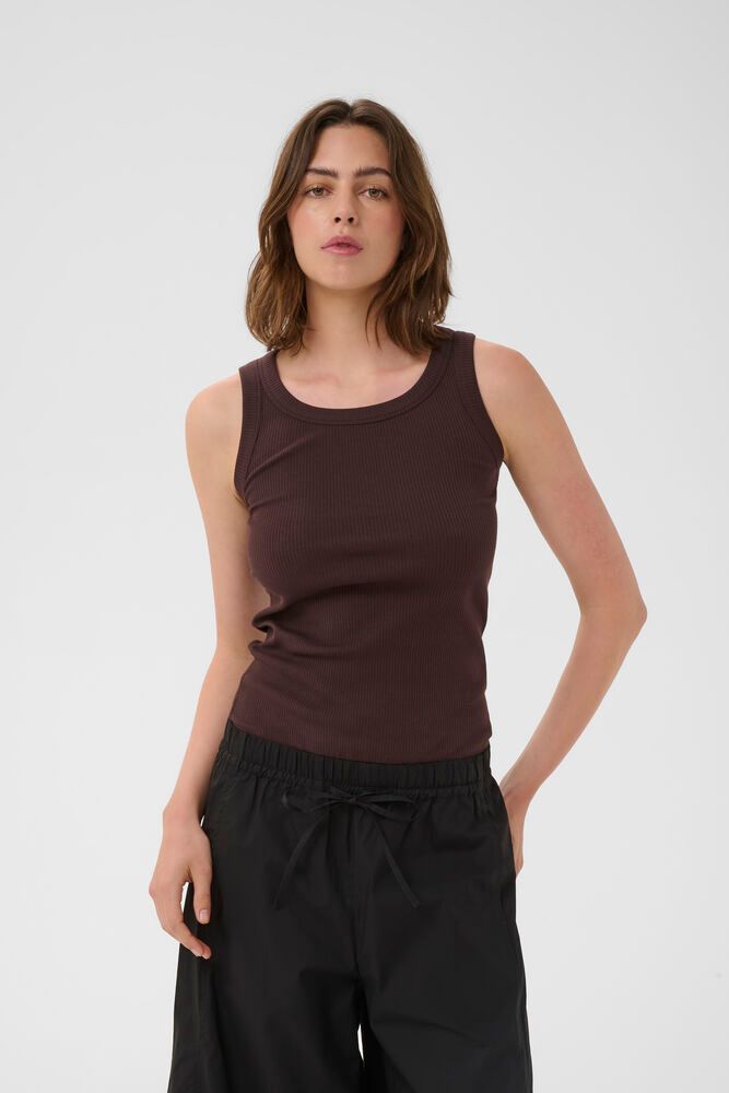 In Wear Dagna Tank Top - Brown