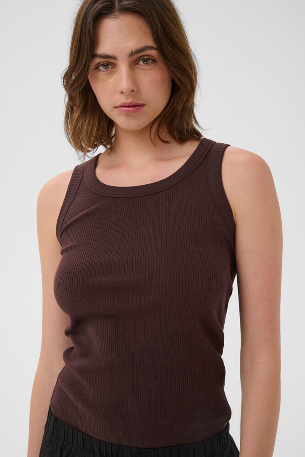 In Wear Dagna Tank Top - Brown