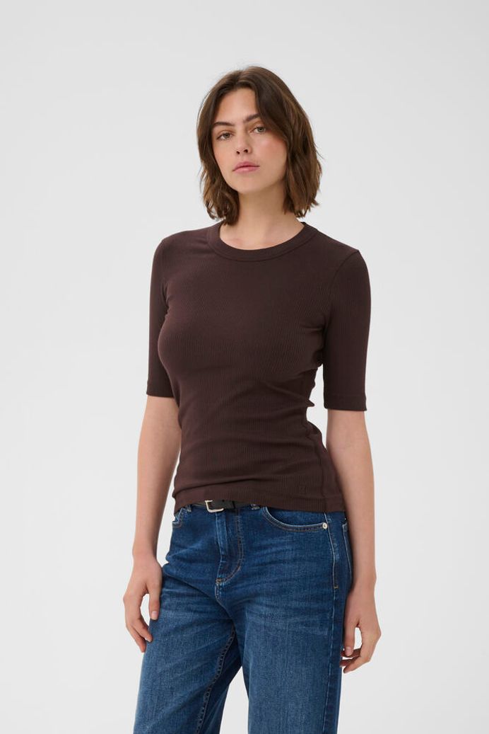 In Wear Dagna T- Shirt- Brown