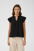 In Wear Roseville Blouse - Black