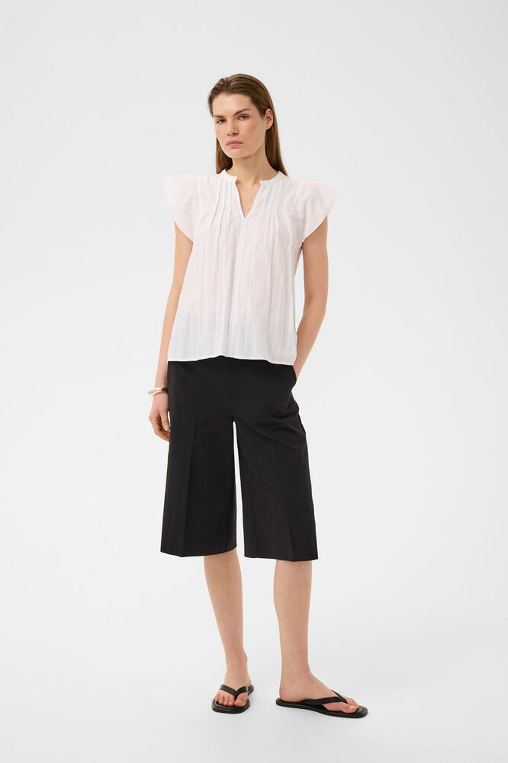 In Wear Roseville Blouse - White