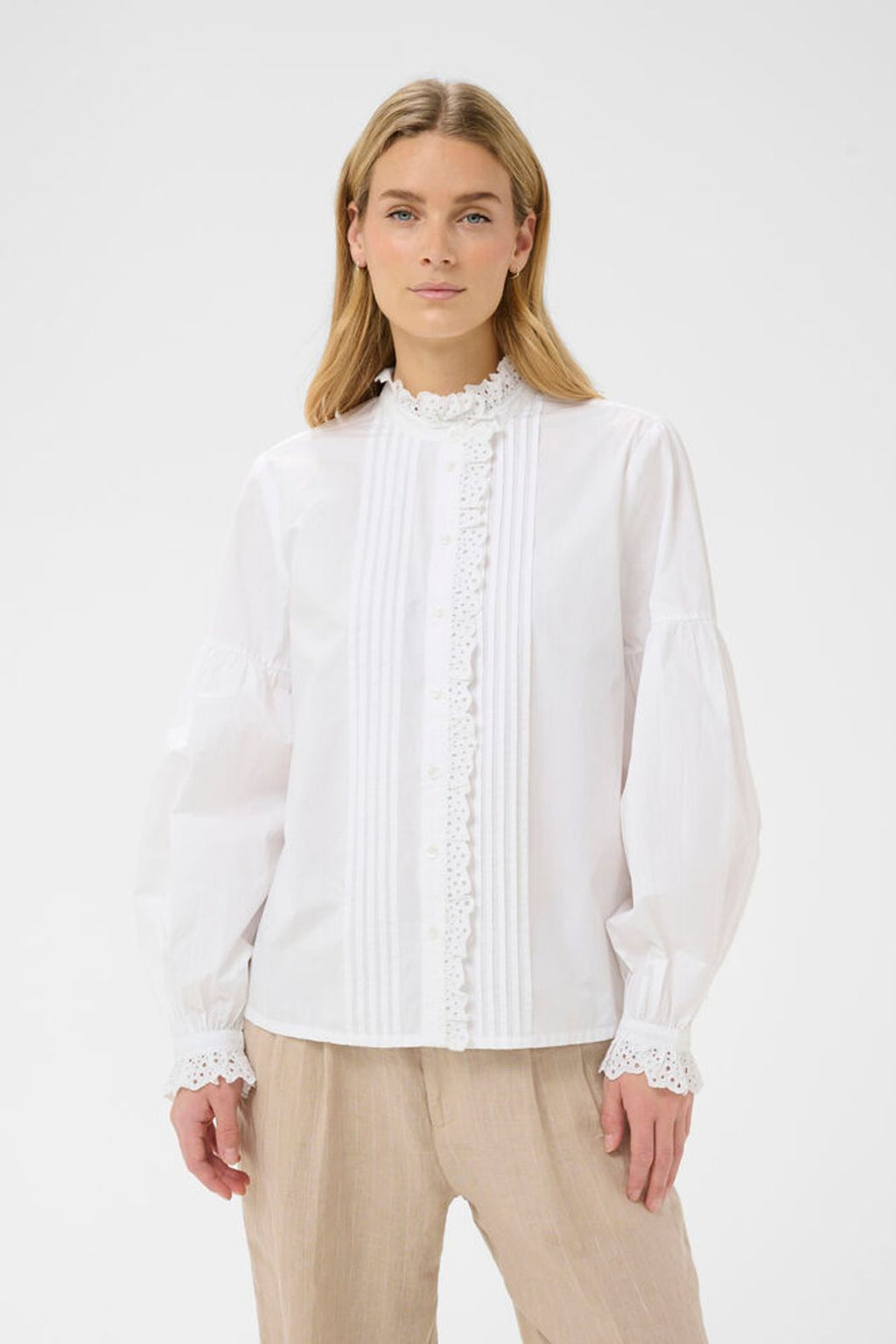 Part Two Anastasja Blouse - White