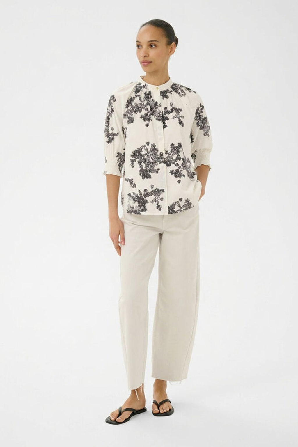 Part Two Almeras Shirt - Khaki