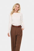 Saint Tropez Mila Jumper - Cream