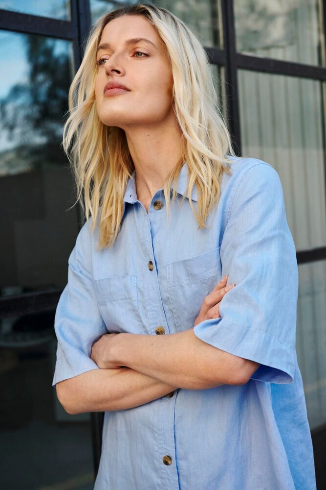 Part Two Sardiae Linen Dress