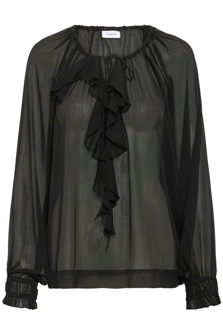 Saint Tropez Lazie Blouse - Black