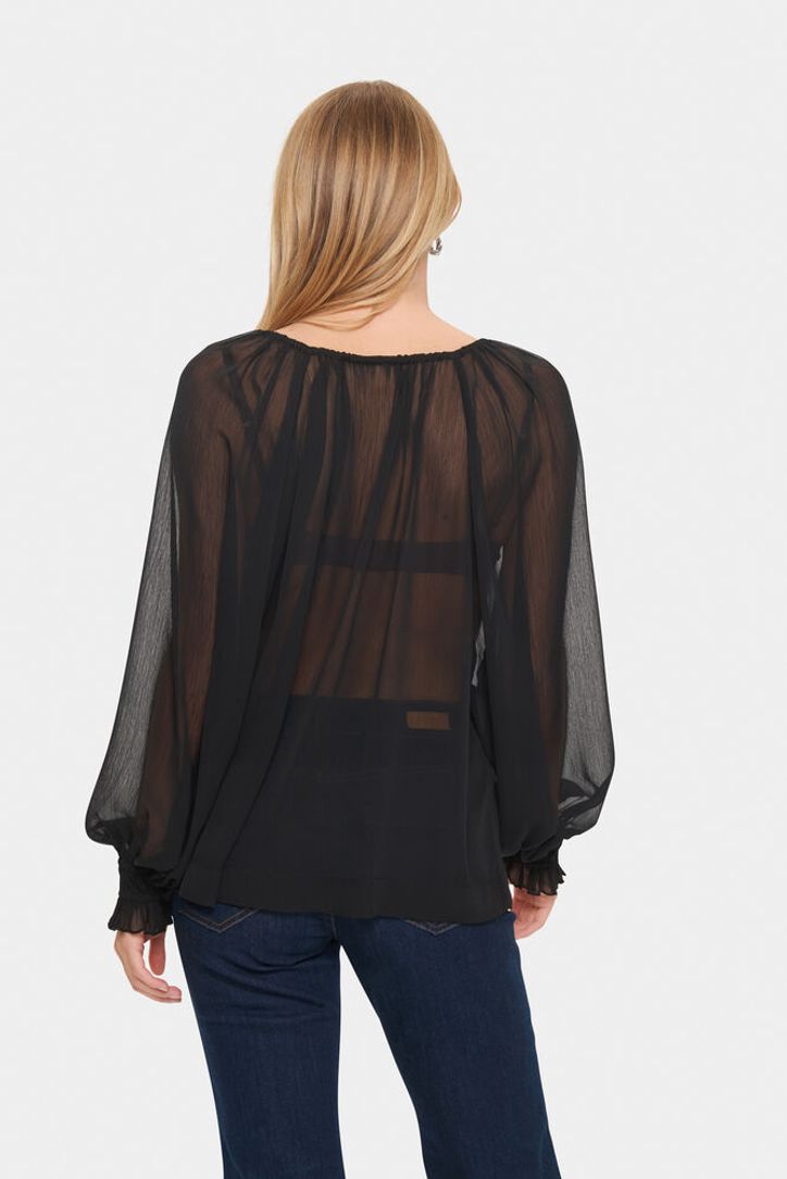 Saint Tropez Lazie Blouse - Black