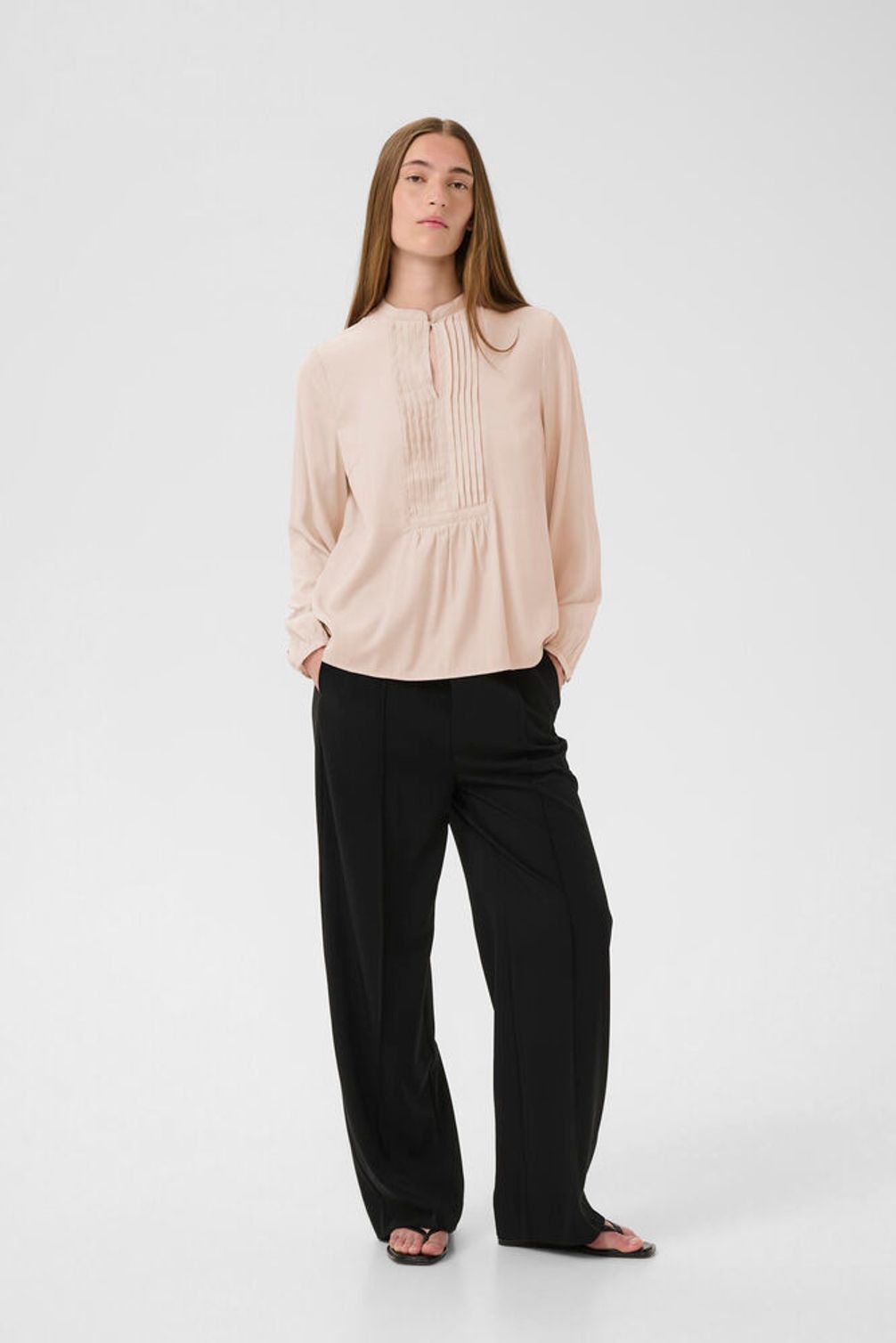 In Wear Audeline Blouse - Nude